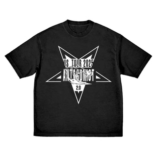 Playboi Carti特雷尔·卡特说唱歌手rap美式高街oversize短袖T恤