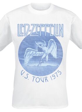 齐柏林飞艇乐队Led Zeppelin摇滚复古美式街头男士T恤
