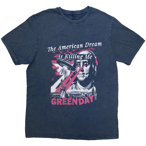 GreenDay绿日乐队摇滚宽松男T恤