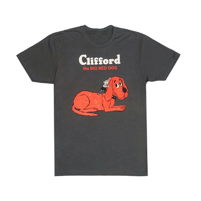 克利福德大红狗美式休闲直喷短袖