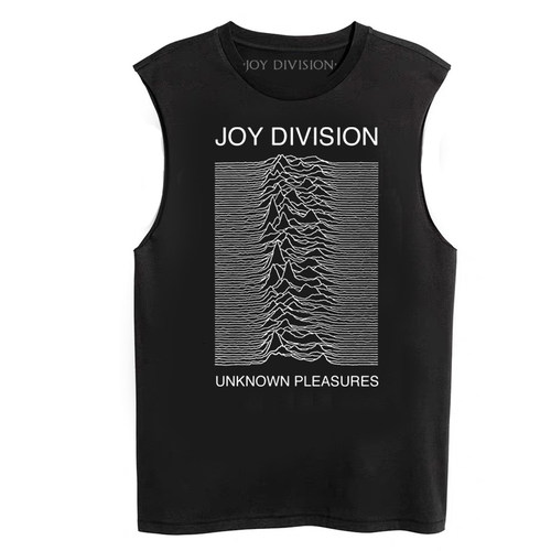 JoyDivision无袖T恤朋克风男士