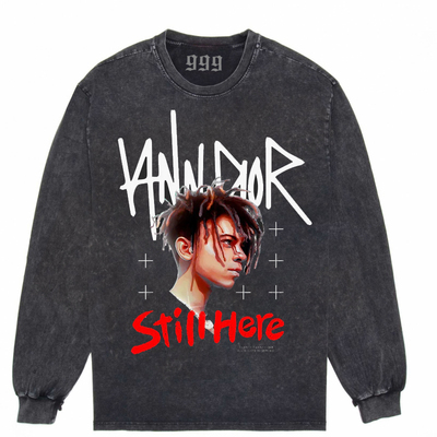 朱斯·沃尔德水洗蜡染长袖T恤