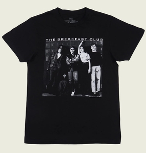 欧美系列The Breakfast Club 早餐俱乐部著名电影男女款短袖T恤