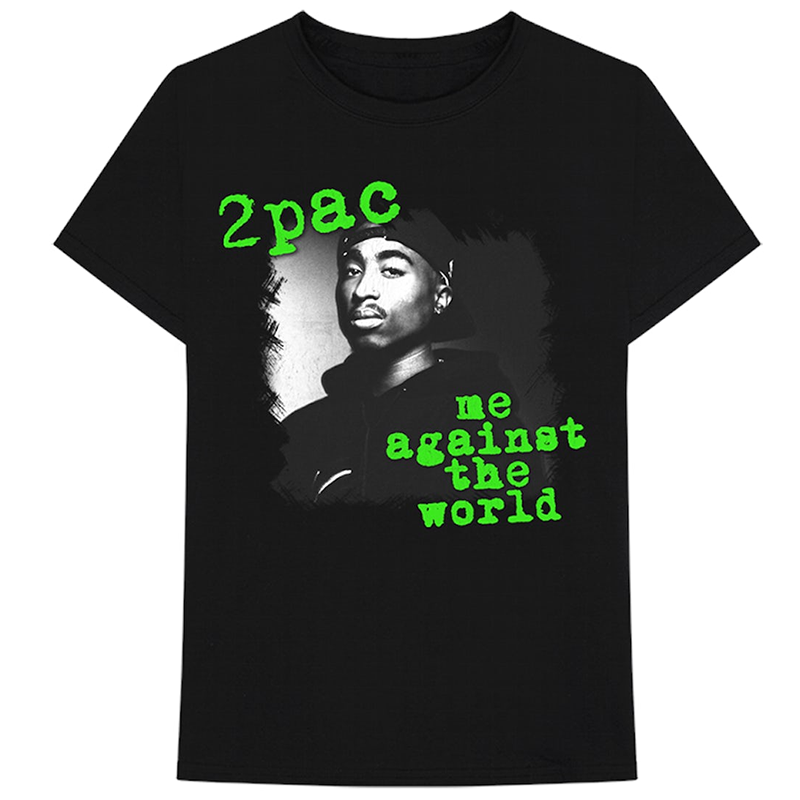 Tupac短袖高街男士美式复古T恤