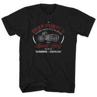 Deep Purple, a band founded in 1968, presents a hard rock American retro oversized high street T-shirt thumbnail 4