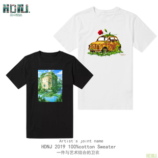 东京幻想 TokyoGenso Pixiv P站原画插画艺术动漫纯棉短袖t恤