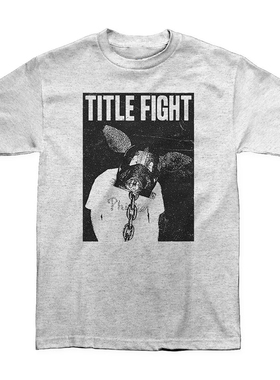 Title Fight美国摇滚乐队朋克美式复古休闲宽松直喷男士女T恤短袖