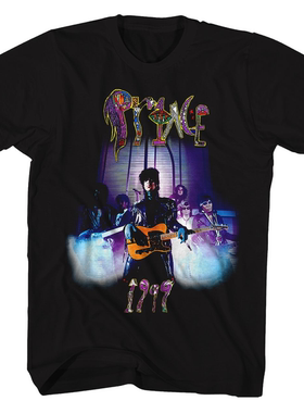 流行歌手Prince普林斯·罗杰斯·内尔森 美式复古高街vintageT恤