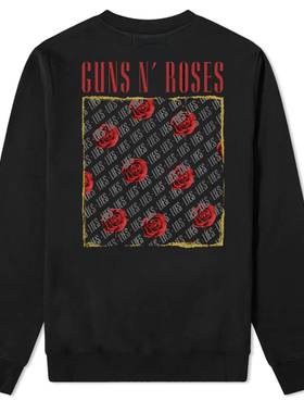 Guns N Roses Lies Repeat/30 Years枪花与玫瑰30周年纪念版卫衣
