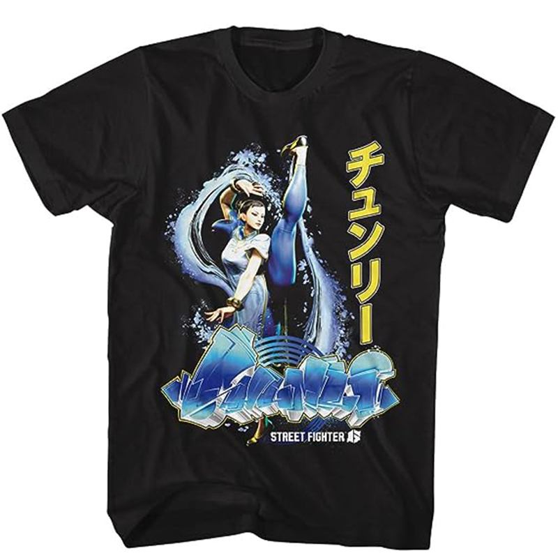 街头霸王游戏短袖潮青年T恤