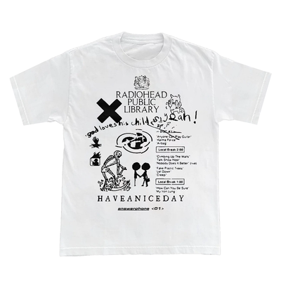 Radiohead电台司令美式简约T恤男