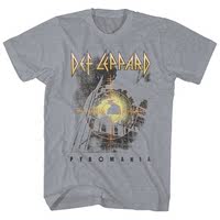 Def Leppard Rock Punk Rock American retro men's loose direct-print T-shirt thumbnail 6