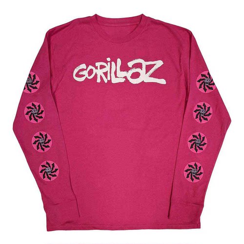 Gorillaz休闲宽松纯棉长袖T恤