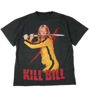 杀死比尔Kill Bill美国动作电影美式复古vintage高街男女短袖T恤