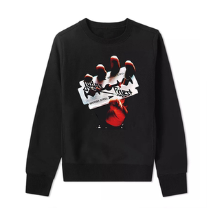 英国钢铁重金属乐队犹大圣徒Judas PriestBritish Steel圆领卫衣