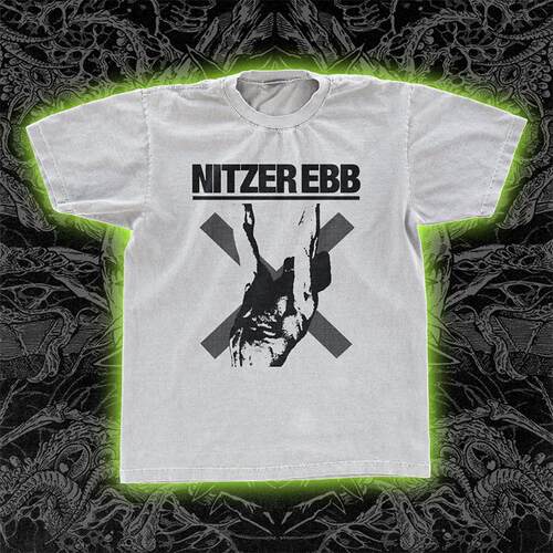 电子工业乐队NitzerEbb复古短袖