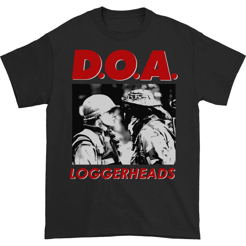 DOA乐队日本摇滚直喷男女短袖T恤
