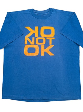 1994 Radiohead电台司令OK Computer专辑摇滚美式复古男士短袖T恤