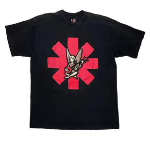 Peppers Chili 美式 复古Vintage T恤 红辣椒乐队摇滚Red 男士 Hot