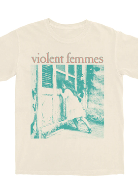 Violent Femmes暴力女人乐队朋克风格美式高街直喷男女款短袖T恤