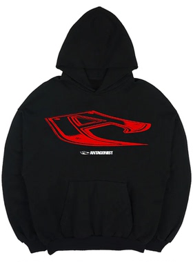 Playboi Carti特雷尔·卡特rap说唱歌手摇滚五角星美式连帽卫衣男