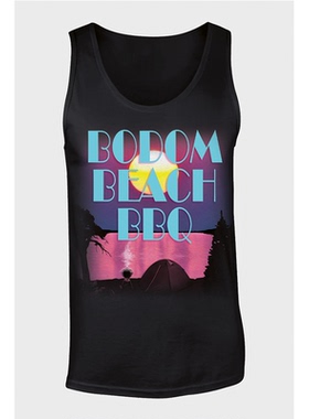 夏季Children Of Bodom博多姆之子重金属暗黑风格印花纯棉无袖T恤