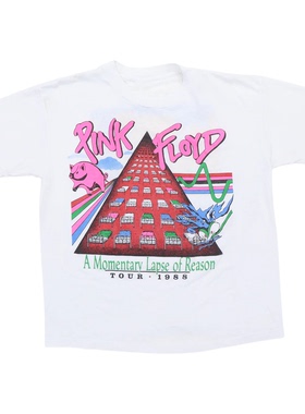 平克·弗洛伊德分表钟the division bell摇滚美式宽松直喷男女T恤