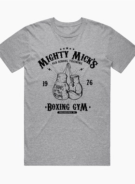 Mighty Mick's Boxing Gym强大的米克拳击馆 欧美古着BintageT恤