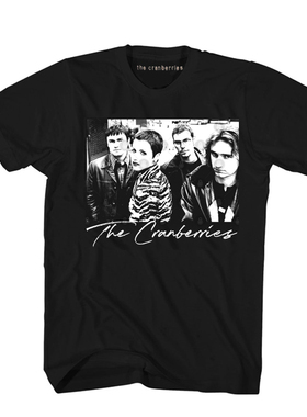 爱尔兰摇滚乐队90年代小红莓乐队The Cranberries复古重磅纯棉T恤