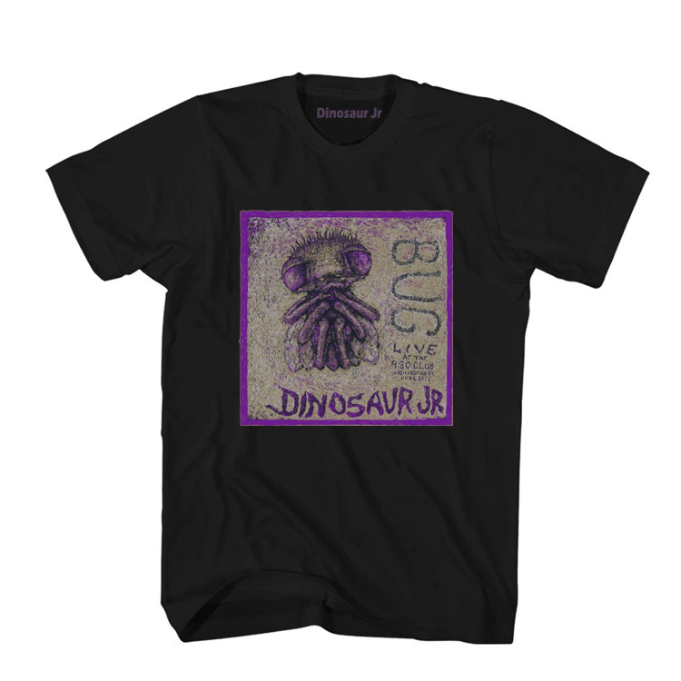 恐龙朋克短袖复古舒适接头T恤