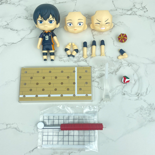 GSC粘土人489 排球少年 影山飞雄配件分尸 头发表情脸壳 ob11散货