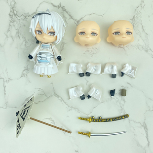 日版GSC粘土人 1549 舞台剧 刀剑乱舞 悲传 三日月宗近 配件分尸