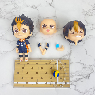 GSC粘土人 1591排球少年 西谷夕 新生乌野 头发 身体配件分尸散货