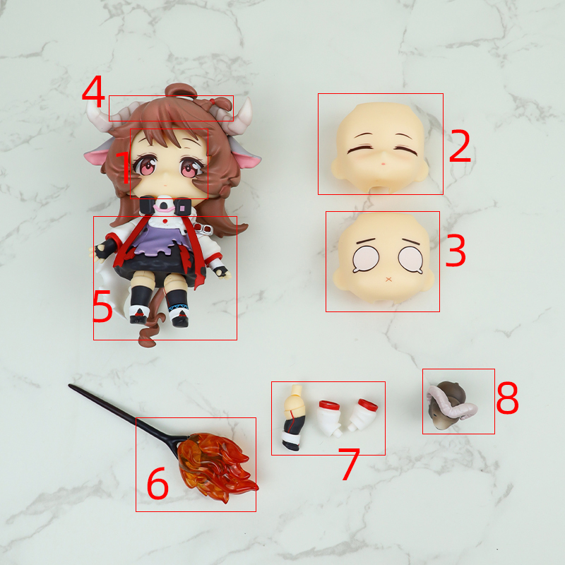 gsc粘土人艾雅法拉配件分尸