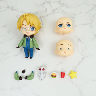 GSC粘土人 1088 黑塔利亚 World Stars 美利坚 配件分尸 正版散货