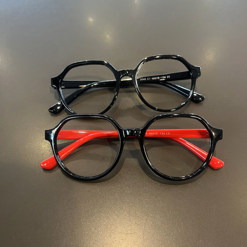 儿童眼镜框潮时尚硅胶软腿男女童装饰太阳镜玩具女孩无镜片墨镜潮