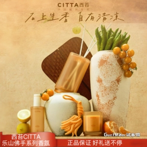 CITTA西苔乐山佛手系列无火香薰礼盒蜡烛喷雾香挂柑橘香调香薰