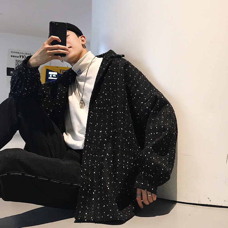 BFY加厚韩版呢大衣A345-1025-P135,男装毛呢大衣,电商A345