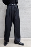 坠感阔腿裤新款高腰垂感直筒裤宽松型西裤拖地长裤A345-1983-P75，男装西裤，电商A345