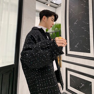 BFY加厚韩版尼大衣A345-1025-P135图片
