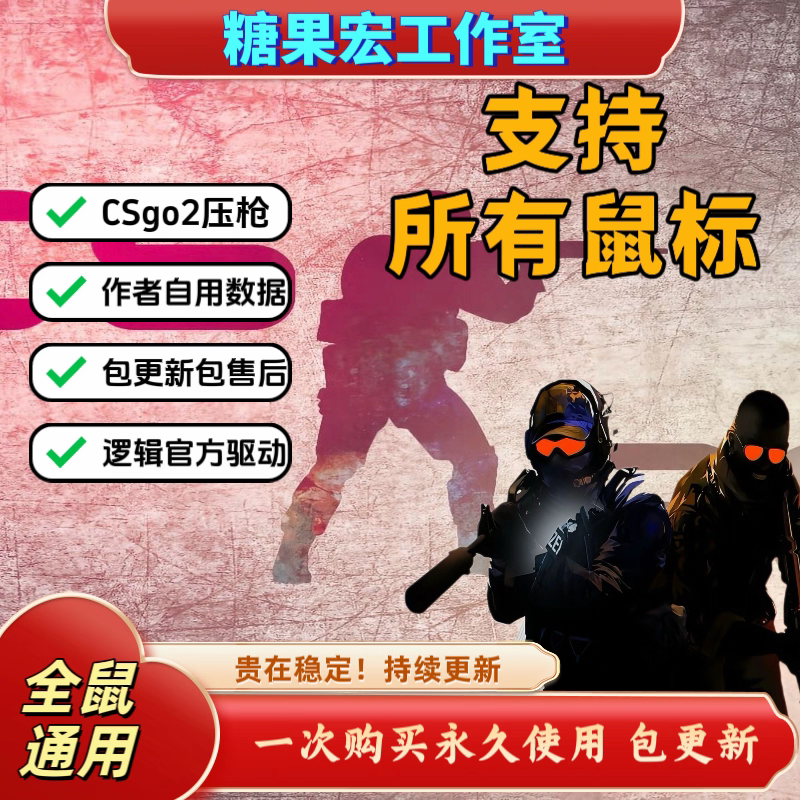 cs2鼠标宏csgo罗G系列技鼠标G502G102G402G304宏丸美5E官匹主播版