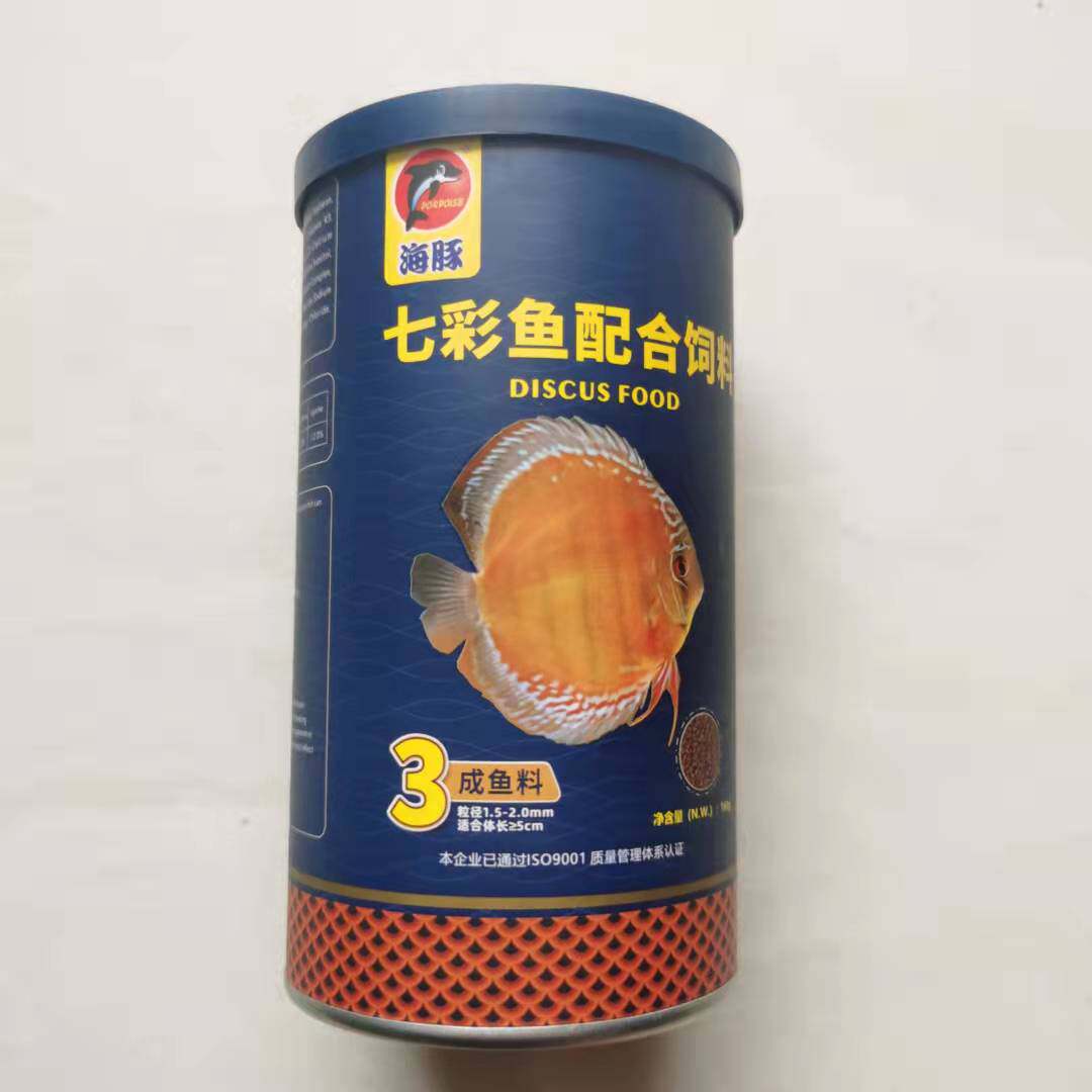 海豚七彩神仙鱼饲料缓沉增艳