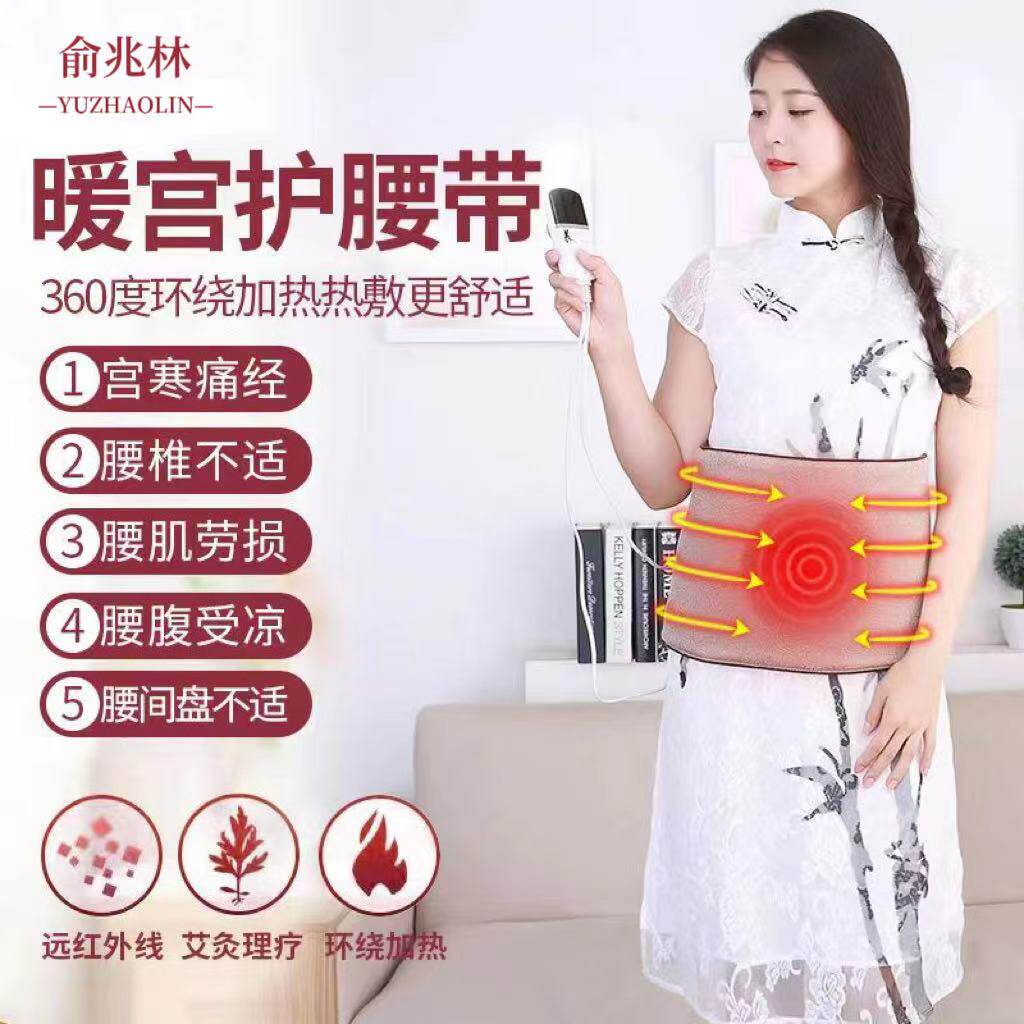 艾灸护腰暖宫俞兆林腰部插电加热
