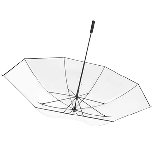 特大号透明雨伞暴雨专用加大果冻三人加固超大网红diy涂鸦长柄伞