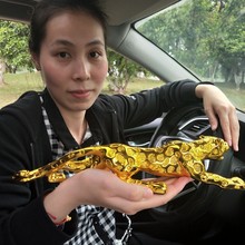 汽车摆件大号小车上车内金钱豹子1
