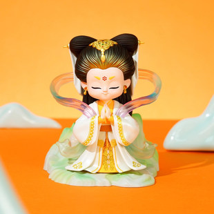 灵蛇献瑞国潮风白素贞仙子手办摆件白蛇传杭州西湖文创纪念品礼物