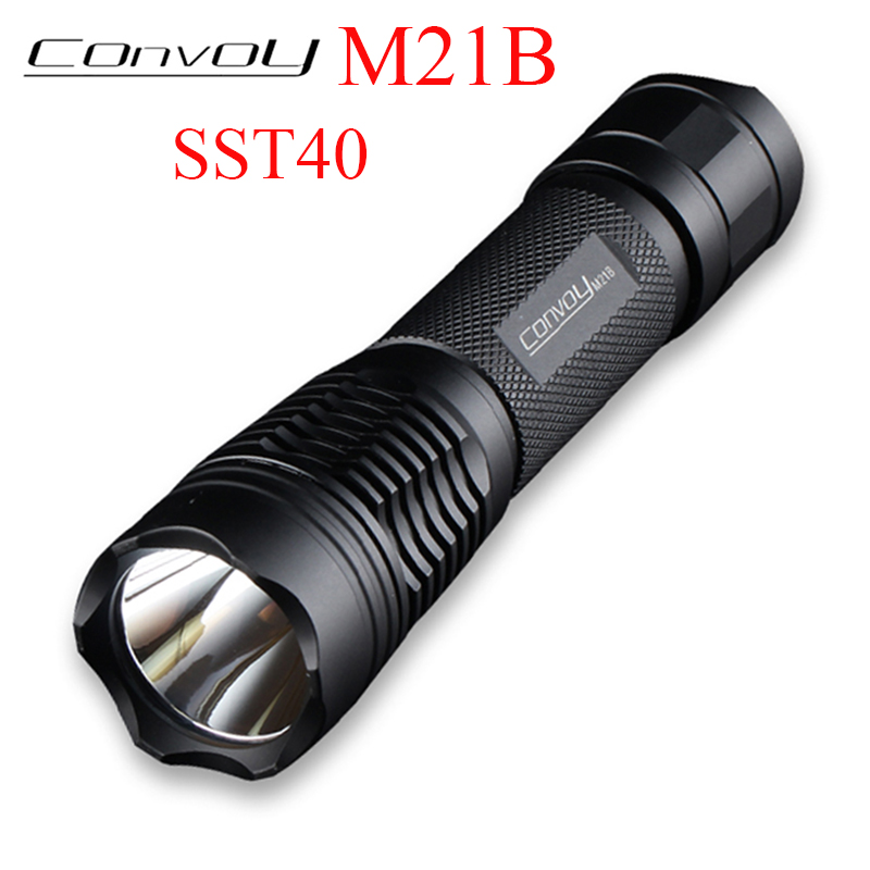 Convoy毛裤手电筒M21B SST40 LED S2+21700版本露营钓鱼工作灯