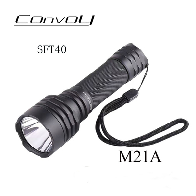 Convoy毛裤M21A SFT40 Led 21700 远射手电筒露营钓鱼登山