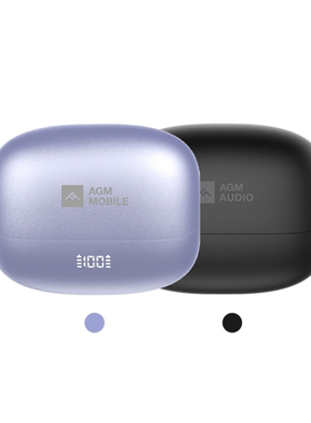 AGM Open Bud1开放式夹耳式蓝牙耳机主动降噪生活防水超长续航