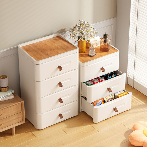 格美居床头柜抽屉式免安装